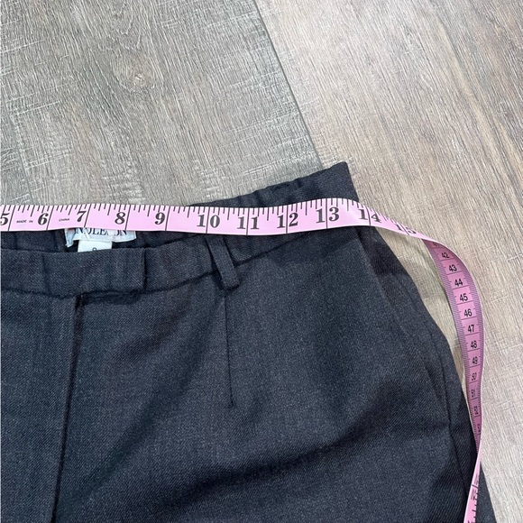 Vintage Pendleton Virgin Wool Charcoal Pleated Trousers size 8 - Picture 6 of 8